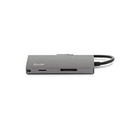 LMP Mini Dock USB-C - Dock USB-C a 8 porte - Space Gray
