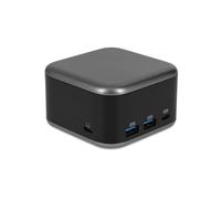 LMP PowerDock - Alimentatore GaN da 100W & Dock USB-C 5 porte con USB, HDMI 2.0 e Gigabit Ethernet - 25186 (Black)
