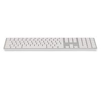 LMP Tastiera Numerica Bluetooth WKB-1243 Argento - Layout Svizzero (QWERTZ) - Compatibile con Mac e iPad