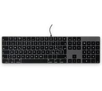 LMP Tastiera Numerica USB-C per Windows, Layout Italiano ISO, 106 Tasti, Alluminio Grigio Siderale, Plug & Play, Tasti Incisi al Laser, Design Elegante, Compatibile con PC e Laptop USB-C
