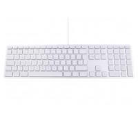 LMP tastiera USB con tastierino numerico, 110 tasti, 2 x USB 2.0 - Silver - Layout ITA (QWERTY) NEW