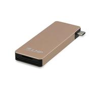 LMP USB-C Basic Hub 6 Port, 3X USB 3.0 (1x 1.5A Output), W126585045 (USB 3.0 (1x 1.5A Output), SD/microSD, USB-C (PD), Alu, Gold *New)