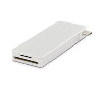 LMP USB-C Basic Hub 6 Port, 3X USB 3.0 (1x 1.5A Output), W126585046 (USB 3.0 (1x 1.5A Output), SD/microSD, USB-C (PD), Alu, Silver)