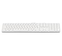 LMP USB Keyboard 110 Keys Wired USB Keyboard with 2X USB And, W126584973 (USB Keyboard with 2X USB And Aluminum Upper Cover - Belgian)