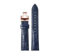 LMPVPDGADZ 16mm18mm19mm20mm21mm22mm23mm SoftStrap adatto for Citizen/adatto for Rossini cinturino universale for orologio da donna a sgancio rapido(Sapphire blue G,23mm)