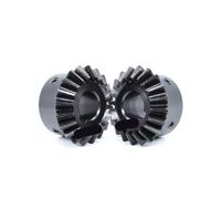 LMPVPDGADZ 1pc 2M 25 Denti Ingranaggio Conico Chiavetta Foro 12/14/15/16/17/18/20/22/24/25mm 1:1 90 Gradi Angolo di Ingranaggio Ingranaggi in Acciaio 45# Acciaio(25mm (Keyway 8))