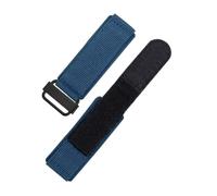 LMPVPDGADZ Cinturini in nylon for chiusura a strappo comodi e traspiranti adatti for Panerai adatti for campanello adatto for cinturino for orologio in tela Ross 22 24mm(Blue-Black,22mm)