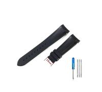 LMPVPDGADZ Cinturini in silicone di fascia alta adatti for Tudor 1958 Black Bay Bronzo Piccolo fiore di rame Piccolo cinturino serie fiore rosso 22mm(Black-No)