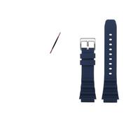 LMPVPDGADZ Cinturino for orologio in gomma siliconica adatto for SEIKO NO.5 Prospex SRPD63K1 SRPD79 SRPE31 20mm 22mm cinturino da uomo nero verde rosso arancione blu(Blue-S pin,20mm)