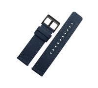 LMPVPDGADZ Cinturino for orologio in tela a sgancio rapido 18mm 19mm 20mm 22mm Cinturini in nylon Bracciale di ricambio Accessori for orologi for cinturino da polso(Blue 2,18mm)