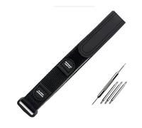 LMPVPDGADZ Cinturino in nylon adatto for M-ido adatto for timoniere M005 / adatto for W-est Rail City/adatto for Seiko No.5 Accessori for orologi da uomo generali 20 22mm(D,18mm)