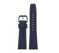 LMPVPDGADZ Cinturino in tela di nylon adatto for IWC Adatto for PILOT Adatto for cinturino for orologio in tessuto Portogallo 20mm 21mm 22mm Bracciale nero Armygreen Blu Cintura da polso(Blue Black pi