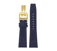 LMPVPDGADZ Cinturino in tela di nylon adatto for IWC Adatto for PILOT Adatto for cinturino for orologio in tessuto Portogallo 20mm 21mm 22mm Bracciale nero Armygreen Blu Cintura da polso(Blue Gold fol