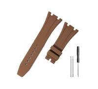 LMPVPDGADZ Cinturino resistente e confortevole adatto for Audemars Piguet adatto for Royal Oak Offshore 15703 15400 for cinturino in silicone(Brown-No)
