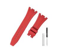 LMPVPDGADZ Cinturino resistente e confortevole adatto for Audemars Piguet adatto for Royal Oak Offshore 15703 15400 for cinturino in silicone(Red-No)