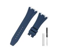 LMPVPDGADZ Cinturino resistente e confortevole adatto for Audemars Piguet adatto for Royal Oak Offshore 15703 15400 for cinturino in silicone(Blue-No)