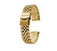 LMPVPDGADZ Misura for Seiko Diving Watch Strap773 Srp774 Srp777 SRPA21E 99K1 22MM Solido cinturino in acciaio inossidabile da uomo Accessori(Golden)
