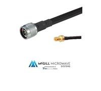 LMR-240 Times Microwave Cavo Coassiale Assemblaggio Tipo N Maschio A TS9 Giunti