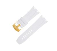 LMRJHAZ Accessori in gomma morbida a fluoro da 28 mm per orologi per cinghia di cinturino AP e cintura di succuccia 15710/15703 non rilascio di qucik