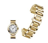LMRJHAZ Banda di guardia per alette in acciaio inossidabile per Ballon Bleu Serie 20 * 12mm 18 * 11mm 14 * 8mm W6920046 Cinghie Donne Bracciale da uomo