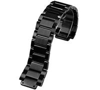 LMRJHAZ Banda in acciaio inossidabile solido ， per accessori da 23-17 mm, banda di orologi da fusione classica da donna ， per la fascia d'oro