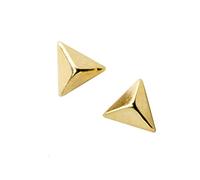 LMRJHAZ boucles d'oreilles Dames, S925 Boucles D'Oreilles en Argent Femme Mode Coréenne Simple Mini Triangle Petites Boucles D'Oreilles Géométrie de Tempéramentargent