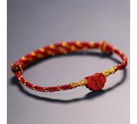 LMRJHAZ Bracciale di ricchezza Feng Shui per donne Bracciale per branco a tre fili Fu Bracciale a otto fili, Bracciale a otto fili