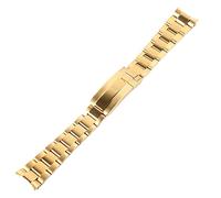 LMRJHAZ Canda di Guardia in Acciaio Inossidabile per Cinghia sotto Custodia Cinghia Opaco Bracciale Spazzolato Sangere di Orologio Gurt Parti Correa Glide Lock 20mm