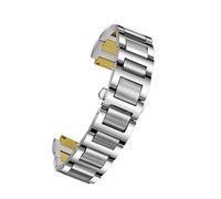 LMRJHAZ Canda di guardia per alette in acciaio inossidabile per Cartier Ballon Bleu Serie 20 * 12mm 18 * 11mm 14 * 8mm W6920046 Calcoli da donna Bracciale