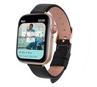 LMRJHAZ Canda di guardia slim in pelle per la fascia d'oro 44mm 44mm 38 mm 42 mm per 7 SE 6 5 4 3 2 1 donna in pelle