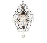LMRJHAZ Crystal Chaner Affermazione Chaner Sala da Pranzo Cucina Studio Lighting Interior Camera, Illuminazione a Sospensione a soffitto