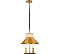 LMRJHAZ Crystal Crystal Luxury Luce Light Camera da Letto Luce Postmoderno Postmoderno Singola Testa E14 Lampada sospesa Restauranti Bar Deco Luminaires romanzo Decorato Chaner, Chaner