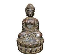 LMRJHAZ Decorazione di Figura di Statua di Buddha meditata, Statua di Buddha Figura di Rame Shakyamuni Statue Buddha Figurina Cragi Decorativa Decorativa Decorativa Decorativa, Bronzo