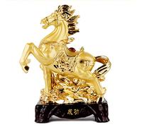 LMRJHAZ Feng Shui in Resina Dorata Figurine da Collezione Figurine Cinese Set zodiacico Ornamenti Decorazione per Fortuna ricchezza Perfetta per la Tua casa o Ufficio, Maiale