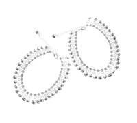 LMRJHAZ Gioielli per ragazze 2 pezzi Bracciale caviglia regolabile Donne Boho con campane incantesimi Beach e Wear Wear Versatile Fashion Accessorio per Accessori per abiti estivi