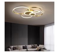 LMRJHAZ Lampada del soffitto Rotonda Moderna di Lusso Semplice Stile D soffitto CHANER Luce per LA Camera da Legno SUDIMENTO CUSTRA