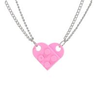 LMRJHAZ Necklace Chain Chain Men Women Weighties Heart Collana per Le Donne