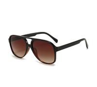LMRJHAZ Nuovo 2025 Retro Occhiali Da Sole Polarizzati Delle Donne Occhiali Da Sole Degli Uomini Vintage Lens Nero Giallo Tonalità UV400, 6, Taglia unica