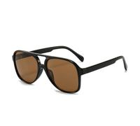 LMRJHAZ Nuovo 2025 Retro Occhiali Da Sole Polarizzati Delle Donne Occhiali Da Sole Degli Uomini Vintage Lens Nero Giallo Tonalità UV400, 1, Taglia unica