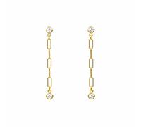 LMRJHAZ Orecchini piercing per pinne per le orecchie da zircone nero per gioielli da sposa