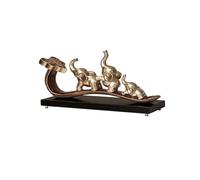 LMRJHAZ Ornamenti Domestici Statue di Elefante Carine casa Ornamentale La buona Fortuna Elefante Buoni Regali per Gli Amanti degli Elefanti Decorazione per la Decorazione per la Decorazione per