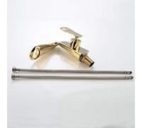 LMRJHAZ TAP MIXER TUTTO BRONZO BASAGGIO TAP TACCA CAVELLARE SEMPLICE PUNCHE DI RUCCA DI VERSE DELLA VERCIONE BIANCA PUNCA PULLA INTERFAZIONE DEI PUNTI A BAP-TAP (COLORE: GOLD)