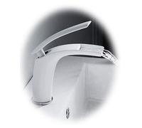 LMRJHAZ Taps del lavello da cucina, moderno rubinetto del rubinetto del bagno, bronzo toccante in acqua sopra il banco del banco lavare il rubinetto del rubinetto del rubinetto del rubinetto bianco