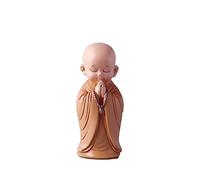 LMRJHAZ Tavolo Decorazione Desktop in Stile Cinese Saggezza Zen Piccola Decorazione Monaco Antico Stile Buddha Simpatico Soggiorno Studio Decorazione Desktop Decorazione Creativa benedizione Regalo