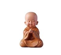 LMRJHAZ Tavolo Decorazione Desktop in Stile Cinese Saggezza Zen Piccola Decorazione Monaco Antico Stile Buddha Simpatico Soggiorno Studio Decorazione Desktop Decorazione Creativa benedizione Regalo