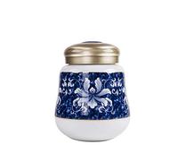 LMRJHAZ Urna funebre per Ceneri per Adulti e Animali Domestici ， URN MEDICINI E MEMORIALI Grandi ， Ceramica Fatta a Mano ， Urna di sepoltura/#12