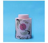 LMRJHAZ Urna funebre per Ceneri per Adulti e Animali Domestici ， URNE MEDICING Umani E Piccoli URNI MEMORIALI ， Ceramica Fatta a Mano Terna ， Urna di sepoltura/Giallo