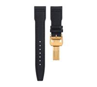LMRJHAZM -21mm 22 mm Nylon Canvas Watchband in pelle per cinturino IWC Spitfire Mark 18 Portugieser Portfino Top Gun Pilot IW3777 Wristband IW3777