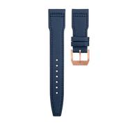 LMRJHAZM -21mm 22 mm Nylon Canvas Watchband in pelle per cinturino IWC Spitfire Mark 18 Portugieser Portfino Top Gun Pilot IW3777 Wristband IW3777