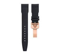 LMRJHAZM -21mm 22 mm Nylon Canvas Watchband in pelle per cinturino IWC Spitfire Mark 18 Portugieser Portfino Top Gun Pilot IW3777 Wristband IW3777